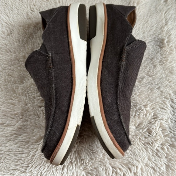 Olukai Kalia Kapa Brown Canvas Slip On Shoe Men's US 8 - Picture 6 of 8